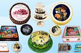 What are photo cakes and how are they made?