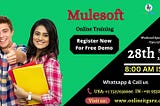 Mulesoft Online Training in Hyderabad | Best Mulesoft Online Training