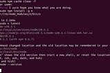 How to install node Updated Version in Ubuntu Linux