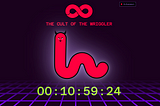 a screenshot of the wriggler website showing a countdown