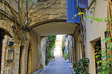 Blue Shutters, Antibes, France