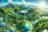 Achieving Net Zero Carbon Emissions: The Role of Renewable Energy in a Battery-Driven World