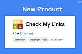 Check My Links: Free tool to find Broken Links on a webpage
