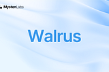 Mysten Labs宣布推出Walrus：一种去中心化存储和数据可用性协议