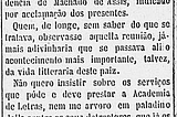 Qual a verdadeira data da fundação da Academia Brasileira de Letras?