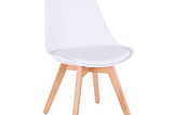 Curved Plastic Shell Café Guest Chair