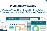 Vision Law System is the top legal document management software that provides legal cloud services for lawyers, law firms and legal offices and its the perfect cloud based case management software and a legal billing software for invoices. This cloud-based legal software is one of the best choice for tech tools for lawyers in the legal industry.