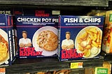 Gordon Ramsay Frozen Meals at Walmart.