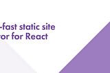How to host static React website with contact forms for free