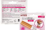 KISS Strip Eyelash Adhesive, Clear 0.176 Oz KPLGL01