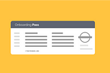 A novel approach to onboarding