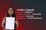 CSE with no interest to becoming a professional Developer: Kritika’s story