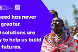 The need has never been greater. 4,000 solutions are ready to help us build safer futures.