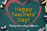 An Appreciation for Teachers