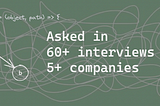 Find path in a JS object? My favorite question to ask in a Frontend interview.