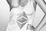 Pretty little Katie loves Ethereum