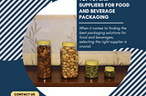 Top PET Jar Suppliers for Food and Beverage Packaging