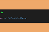 Misusing of NotImplementedError in Ruby