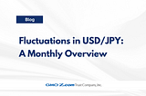 Fluctuations in USD/JPY: A Monthly Overview
