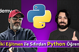 Udemy: İki Eğitmen ile Sıfırdan Python Öğren