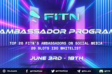 FITN AMBASSADOR PROGRAM