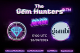 AMA RECAP : The Gem Hunters x PlayFi.