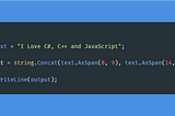 💡C# Tip: Prefer AsSpan over Substring for Performance