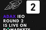 Oh! yeah! ADAX got listed at Coingecko!