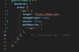 Vue JS Request API ບໍ່ໄດ້ (Proxy error: Could not proxy request)