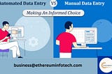 Replacing Manual Data Entry with OCR and Machine Learning