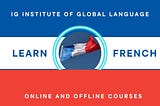 French Language Learning classes Online