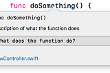 การเขียน Documentation ใน Xcode (Swift) [Short Guide]