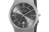 Skagen Gunmetal Men’s Watch: A High-End Timepiece