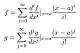 Iterated derivative of products from Taylor series