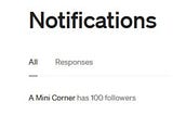 We Did It Together-100 Followers, One Dream, A Mini Corner