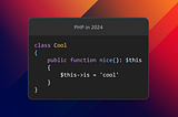 PHP wishlist for 2024