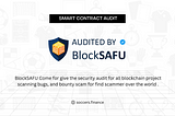 Soccerfi SmartContract has been audited by BlockSAFU.