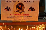 A Tribute to Dr. Moumita Debnath