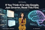 If you think AI is like Google, 
just smarter, read this first.
