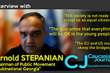 Arnold STEPANIAN: “I’m very glad we have such a generation in our country” (video)