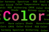 Color Advanced Terms & Keywords — The Graphic Designer Dictionary