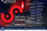 SECURITY BSIDES EVENT @ PUERTO RICO CONVENTION CENTER OCTOBER 6, 2016