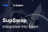 Eisen Partners with SupSwap
