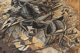 Boccioni Up Close: Carica di lancieri