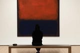 Immersing in a Rothko. MOMA SF. 2018