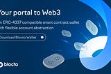 Fully ERC-4337 Compatible: Introducing the Groundbreaking Smart Contract Wallet from Blocto