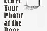 REVIEW: Howard Lewis — Leave Your Phone at the Door: The Joy of OFFLINE (BOOK)