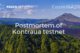 Postmortem of CosmWASM Kontraŭa testnet