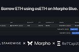 Borrow ETH with osETH on Morpho Blue: How and Why To Do It
