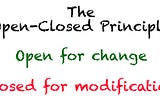 SOLID Prensipleri — Open-Closed Principle